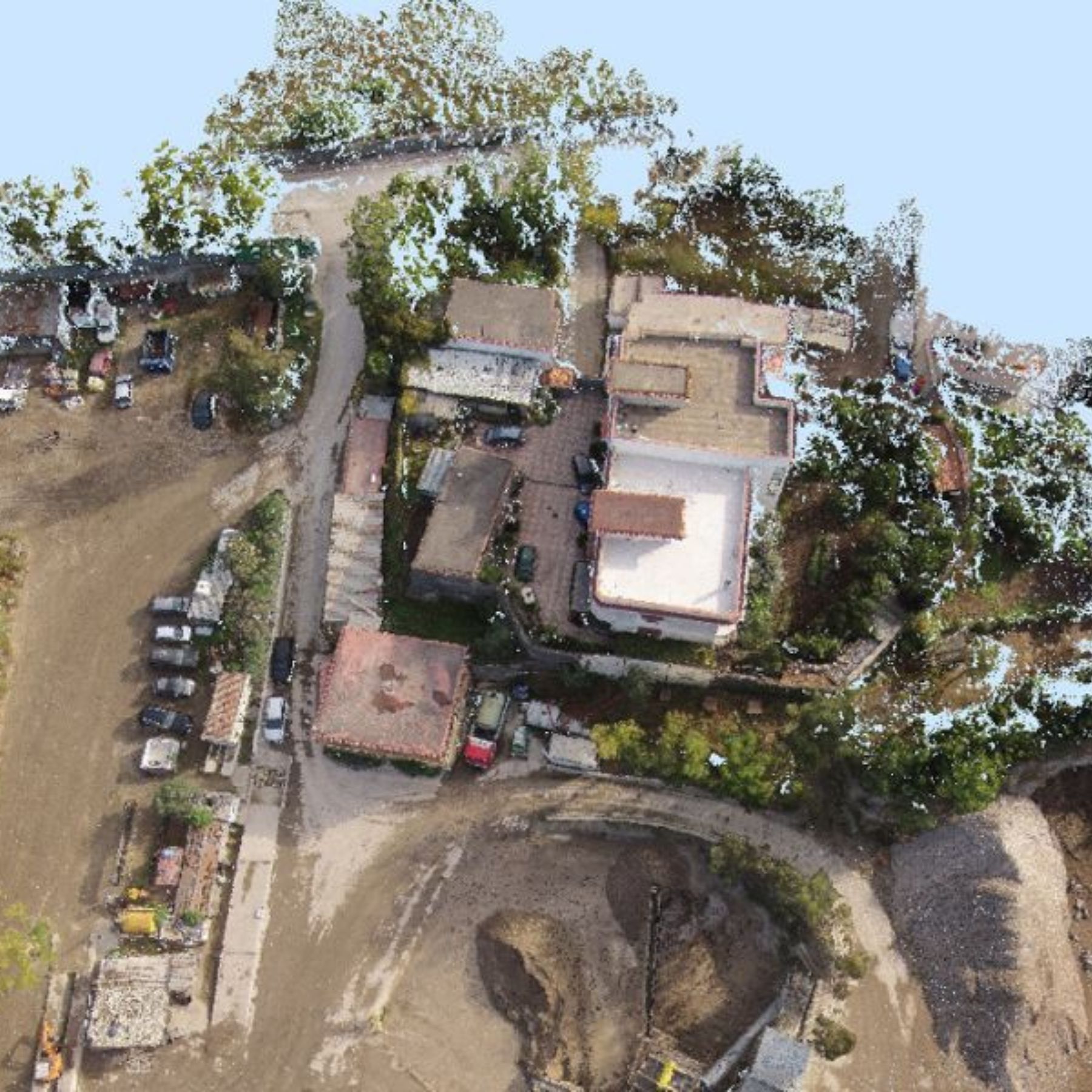 Point cloud in ReCap